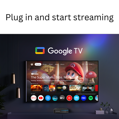 Streaming Box GX1 4K HDR Dolby Vision & Atmos Smart Google TV Android Player
