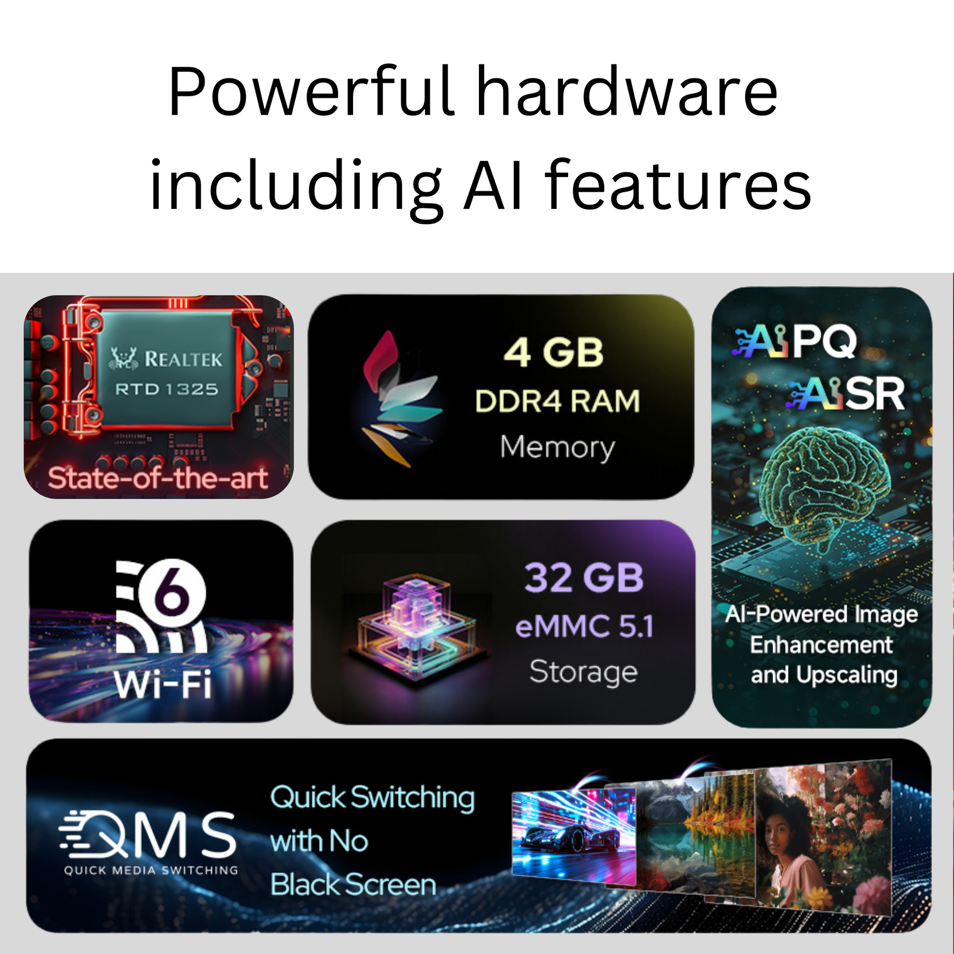 Streaming Box GX1 4K HDR Dolby Vision Atmos Smart Google TV