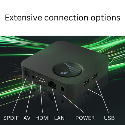 Streaming Box GX1 4K HDR Dolby Vision & Atmos Smart Google TV Android Player