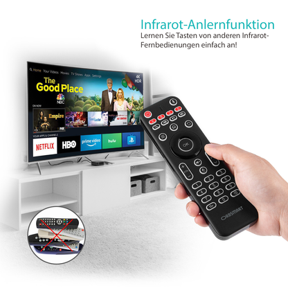 Orbsmart AM-1 Pro wireless air mouse with german mini keyboard