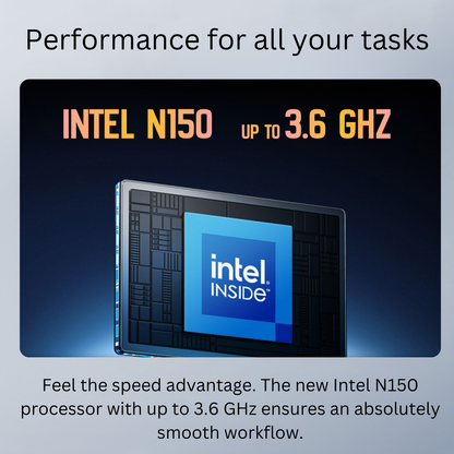 Orbsmart AW-16L | Fanless Mini PC (Intel N150, Win 11 Pro)